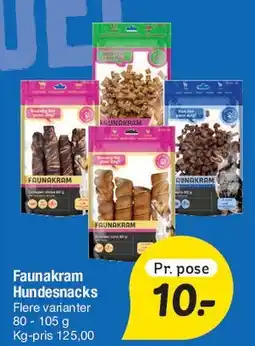 Fakta Tyskland Faunakram Hundesnacks tilbud