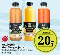 Dagli'Brugsen Økologisk God Morgen juice tilbud