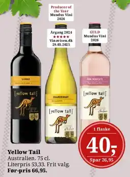 Dagli'Brugsen Yellow Tail tilbud