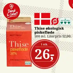 Dagli'Brugsen Thise økologisk piskefløde tilbud