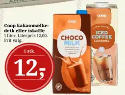 Dagli'Brugsen Coop Choco Milk / Iced Coffee tilbud