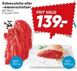Bilka Kalveculotte eller wienerschnitzel tilbud