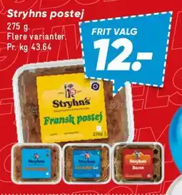 Bilka Stryhns postej tilbud