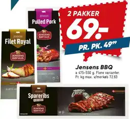 Bilka Jensens BBQ - 2 pakker tilbud