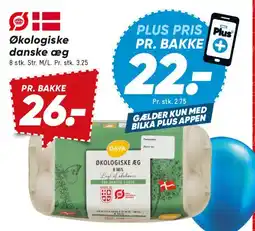 Bilka Økologiske danske æg tilbud