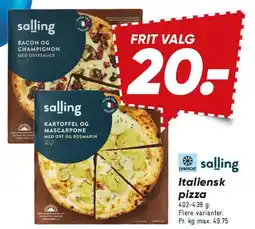 Bilka Italiensk pizza tilbud