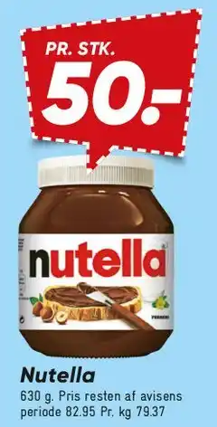 Bilka Nutella tilbud