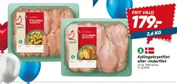 Bilka Kyllingebrystfilet eller -inderfilet tilbud
