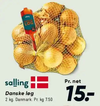 Bilka Danske løg tilbud
