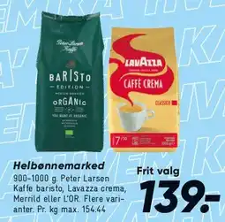 Bilka Helbønnemarked (helbønner kaffe) tilbud
