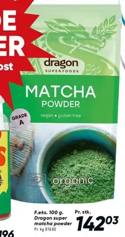 Bilka Matcha Powder tilbud