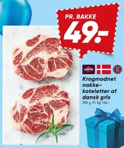 Bilka Krogmodnet nakkekoteletter af dansk gris tilbud