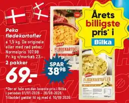 Bilka Peka Flødekartofler tilbud
