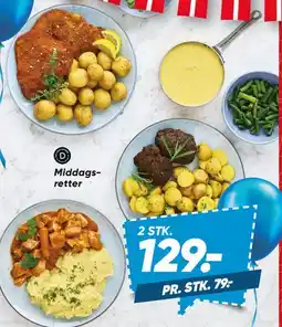 Bilka Middagsretter tilbud