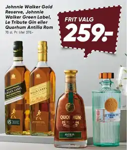 Bilka Johnnie Walker / Quorhum udvalg tilbud