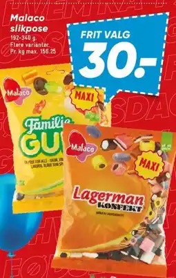 Bilka Malaco slikpose tilbud