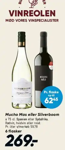 Bilka Mucho Mas eller Silverboom tilbud