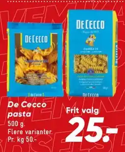 Bilka De Cecco pasta tilbud