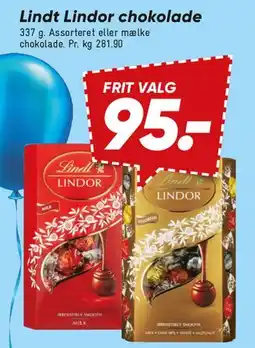 Bilka Lindt Lindor chokolade tilbud