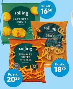Bilka Salling frosne kartofler tilbud