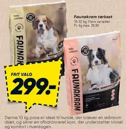 Bilka Faunakram tørkost tilbud