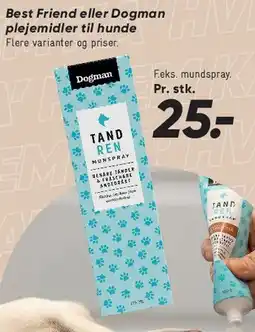 Bilka Mundspray / tandrens til hund tilbud