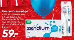 Bilka Zendium mundpleje tilbud