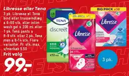 Bilka Libresse eller Tena tilbud