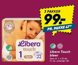 Bilka Libero Touch 1 bleer tilbud