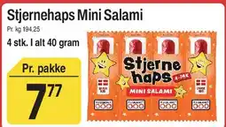 ABC Lavpris Stjernehaps Mini Salami tilbud