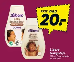 Bilka Libero babypleje tilbud