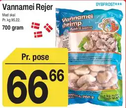 ABC Lavpris Vannamei Rejer tilbud