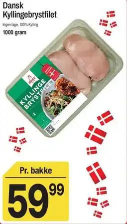 ABC Lavpris Dansk Kyllingebrystfilet tilbud