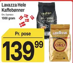 ABC Lavpris Lavazza Hele Kaffebønner tilbud