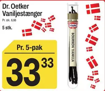 ABC Lavpris Dr. Oetker Vaniljestænger tilbud