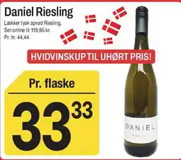 ABC Lavpris Daniel Riesling tilbud
