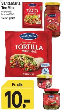 ABC Lavpris Santa Maria Tortilla (Tex Mex) tilbud