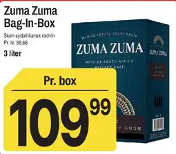 ABC Lavpris Zuma Zuma Bag-in-Box tilbud