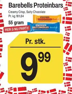ABC Lavpris Barebells Proteinbars tilbud