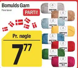 ABC Lavpris Bomulds Garn tilbud