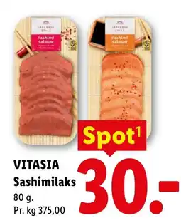 Lidl Vitasia Sashimilaks tilbud