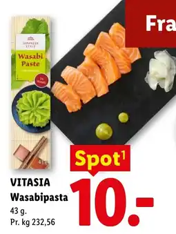 Lidl Vitasia Wasabipasta tilbud
