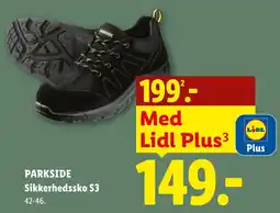 Lidl Parkside Sikkerhedssko S3 tilbud