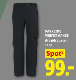 Lidl Parkside Performance Arbejdsbukser tilbud