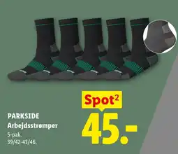 Lidl Parkside arbejdsstrømper tilbud