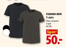 Lidl Esmara Men T-shirt tilbud