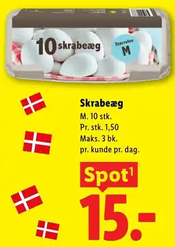 Lidl Skrabeæg tilbud