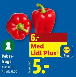 Lidl Lidl Peberfrugt tilbud