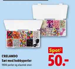 Lidl Crelando Sæt med hobbyperler tilbud
