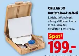Lidl Crelando Kuffert-bordstaffeli tilbud